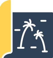Map Creative Icon Design vector