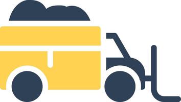 Snowplow Creative Icon Design vector