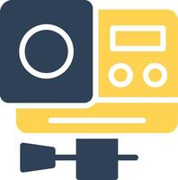 Action Camera Creative Icon Design vector