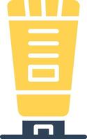 Cream Creative Icon Design vector