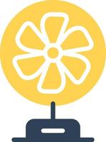 Fan Creative Icon Design vector
