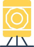 Theodolite Creative Icon Design vector