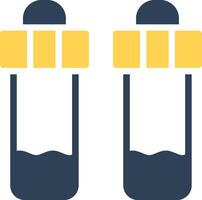 Test Tube Creative Icon Design vector