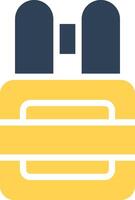 glyph Two Color Design vector