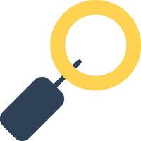 Magnifying Glass Creative Icon Design vector