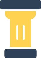 Pillar Creative Icon Design vector