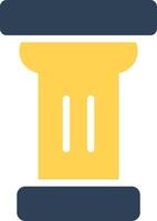 Pillar Creative Icon Design vector