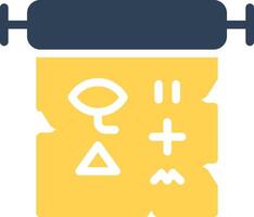 Hieroglyph Creative Icon Design vector