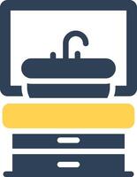 Sink Creative Icon Design vector