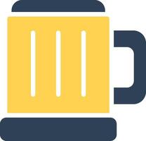 Pint Of Beer Creative Icon Design vector