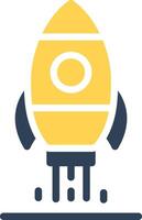 Rocket Creative Icon Design vector
