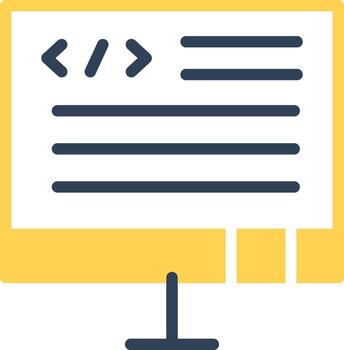 Code Creative Icon Design vector