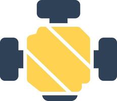 Car Engine Creative Icon Design vector