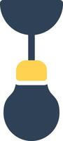Ceiling Lamp Creative Icon Design vector