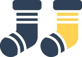 Baby Socks Creative Icon Design vector