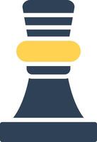 Chess Game Creative Icon Design vector