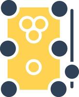 Billiards Creative Icon Design vector