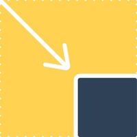 Downsizing Creative Icon Design vector