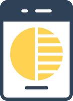 Color Contrast Creative Icon Design vector