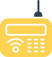 Intercom Creative Icon Design vector