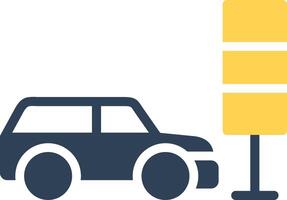 Taxi señal creativo icono diseño vector