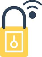 Smart Security Creative Icon Design vector