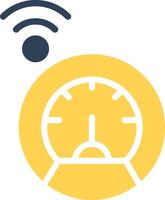 Smart Meter Creative Icon Design vector