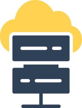 Cloud Computing Creative Icon Design vector