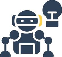 Robotics Creative Icon Design vector