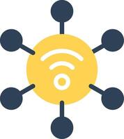 Internet of Things Creative Icon Design vector