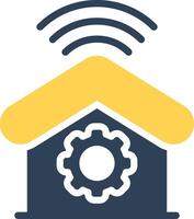 Home Automation Creative Icon Design vector