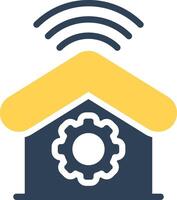 Home Automation Creative Icon Design vector