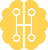 Humanoid Robot Creative Icon Design vector