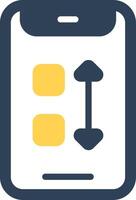 Apps Sort Creative Icon Design vector