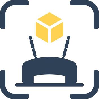 Simulation Creative Icon Design vector