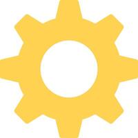 Cog Creative Icon Design vector