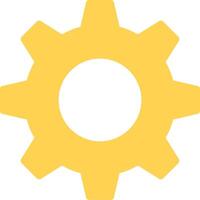 Cog Creative Icon Design vector