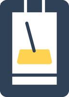 Cleaner Mobile App Creative Icon Design vector