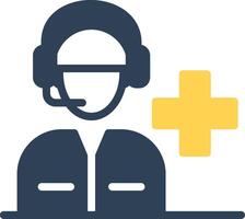Pharmacy Support Creative Icon Design vector