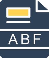 ABF Creative Icon Design vector