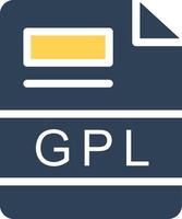 GPL Creative Icon Design vector