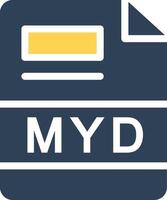 MYD Creative Icon Design vector