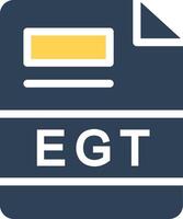 EGT Creative Icon Design vector