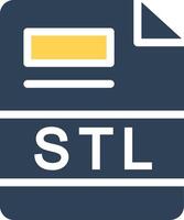 STL Creative Icon Design vector