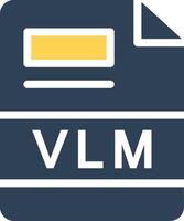 VLM Creative Icon Design vector