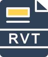 RVT Creative Icon Design vector