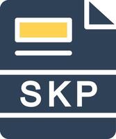 SKP Creative Icon Design vector