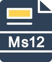 MS12 Creative Icon Design vector