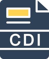 CDI Creative Icon Design vector