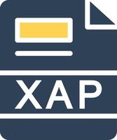 XAP Creative Icon Design vector